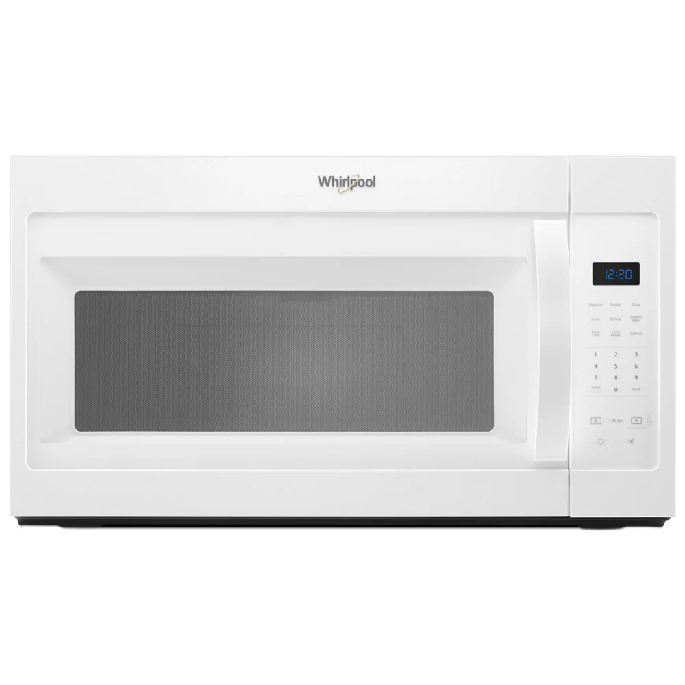 Whirlpool 2-Speed Fan 1.7-cu ft 1000-Watt 29.938-in Over-the-Range Microwave (White)