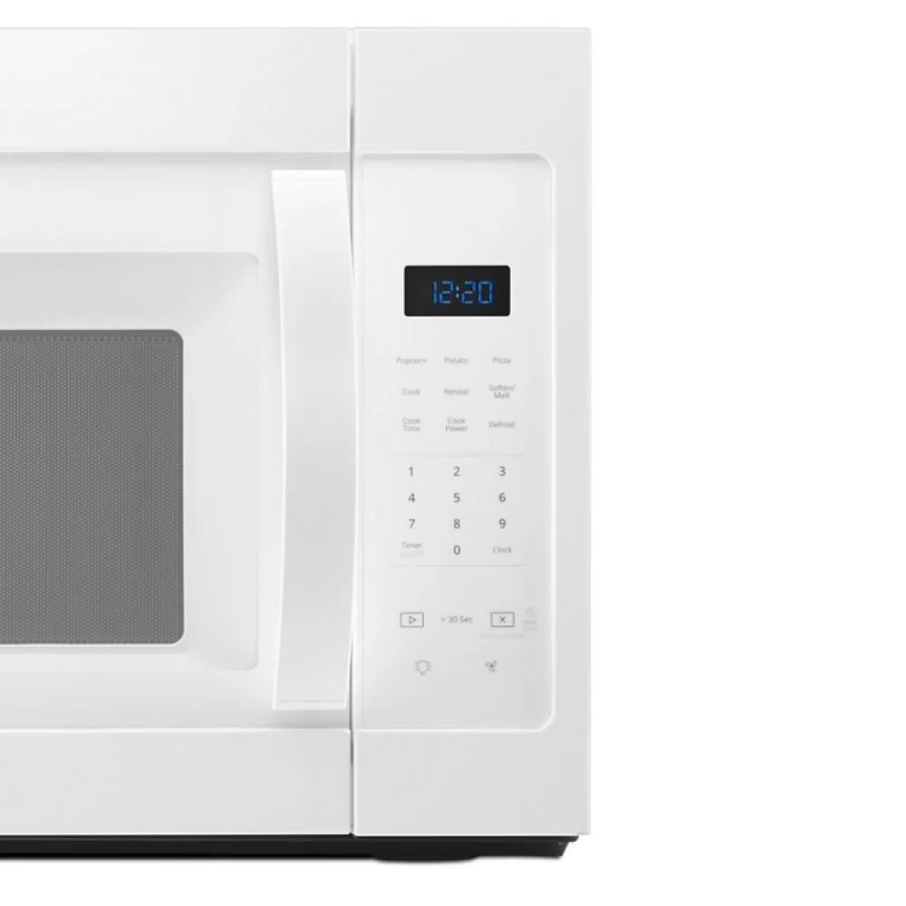 Whirlpool 2-Speed Fan 1.7-cu ft 1000-Watt 29.938-in Over-the-Range Microwave (White)