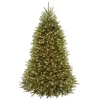 National Tree Company 7.5-ft Dunhill Fir Pre-lit Artificial Christmas Tree with Color Changing LED Lights