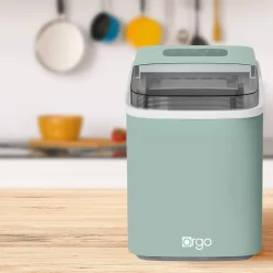 Orgo Products The Sierra Countertop Ice Maker, Bullet Shaped Ice Type, Sage