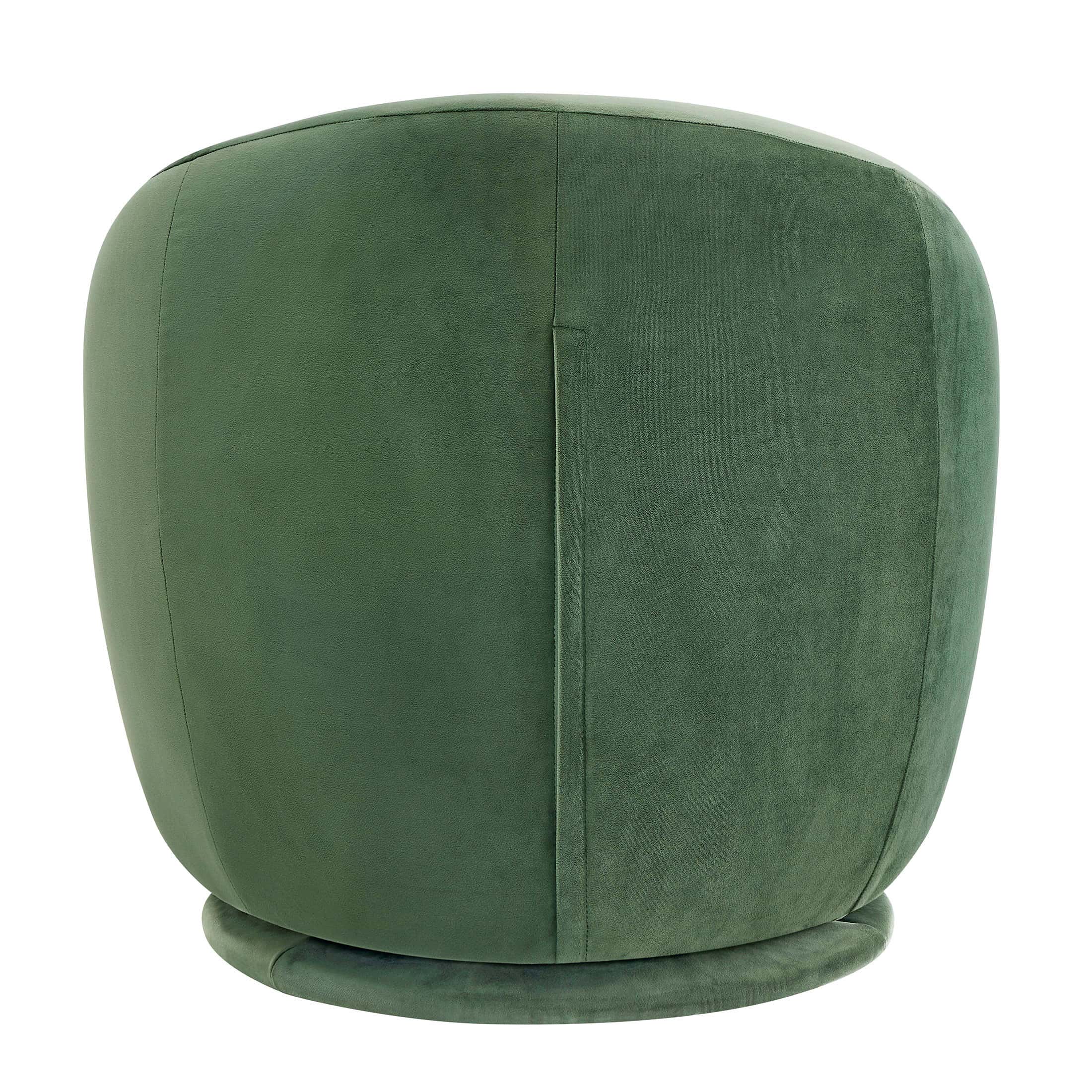 Better Homes & Gardens Mira Kids Swivel Chair, Olive Velvet