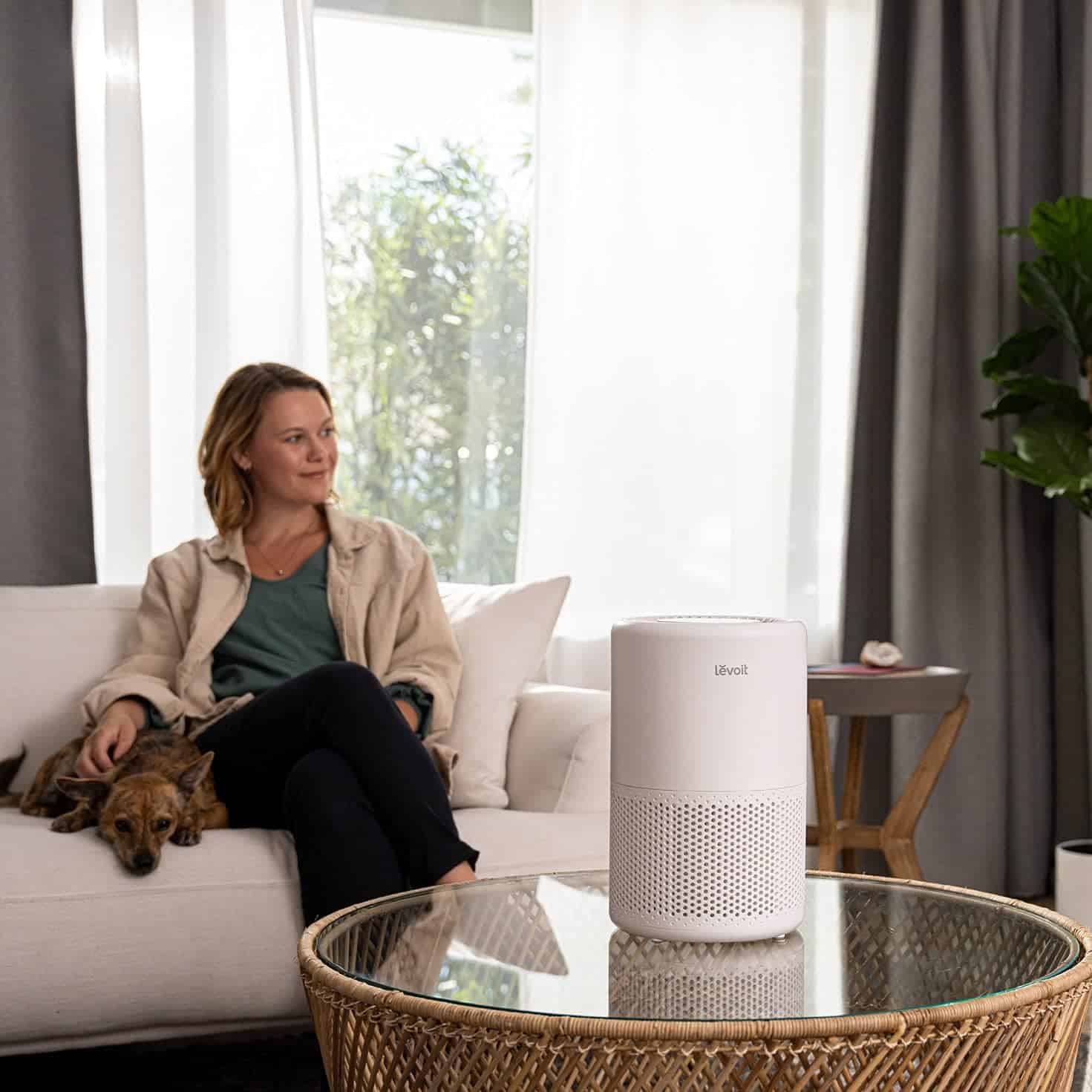 LEVOIT Air Purifier for Home Bedroom, Core 200S-P, White - Image 8