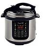 MegaChef MCPR120A 8 Quart Digital Pressure Cooker with 13 Pre-set Multi Function Features, Stainless Steel