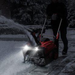 PowerSmart 80V MAX Cordless Snow Blower, 21-Inch Single Stage with 6.0Ah Battery and Charger (DB2801RB)