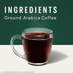Starbucks Dark Roast Ground Coffee, Variety Pack, 3 bags (12 oz each)
