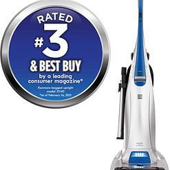 Kenmore Floorcare Upright Bagged Vacuum, Blue/Silver