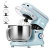 VIVOHOME Stand Mixer, 660W 10 Speed 6 Quart Tilt-Head Kitchen Electric Food Mixer, Blue