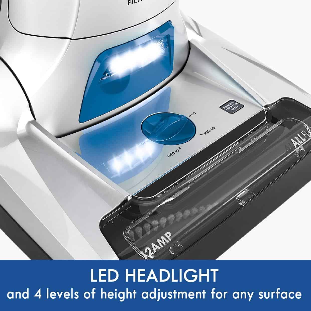 Kenmore Floorcare Upright Bagged Vacuum, Blue/Silver