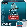 Caribou Coffee Mahogany Keurig Single-Serve K-Cup Pods, Dark Roast Coffee, 96 Count