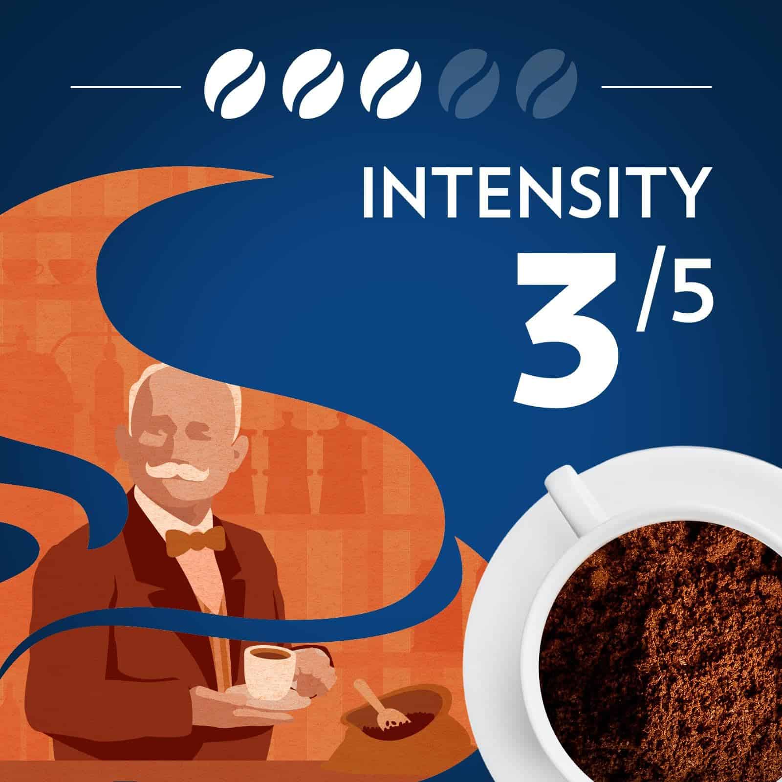 Lavazza House Blend Perfetto Ground Coffee 6 Bags of 12oz, Medium Roast, Full-bodied, Intensity 3/5, Arabica, Package May Vary