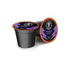 Death Wish Coffee - Single Serve Pods - Dark Roast Coffee Pods - Made with USDA Certified Organic (Espresso Roast, 100 Count)
