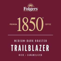 Alternative view of Folgers 1850 Trailblazer Medium-Dark Roast Coffee, 60 Keurig K-Cup Pods