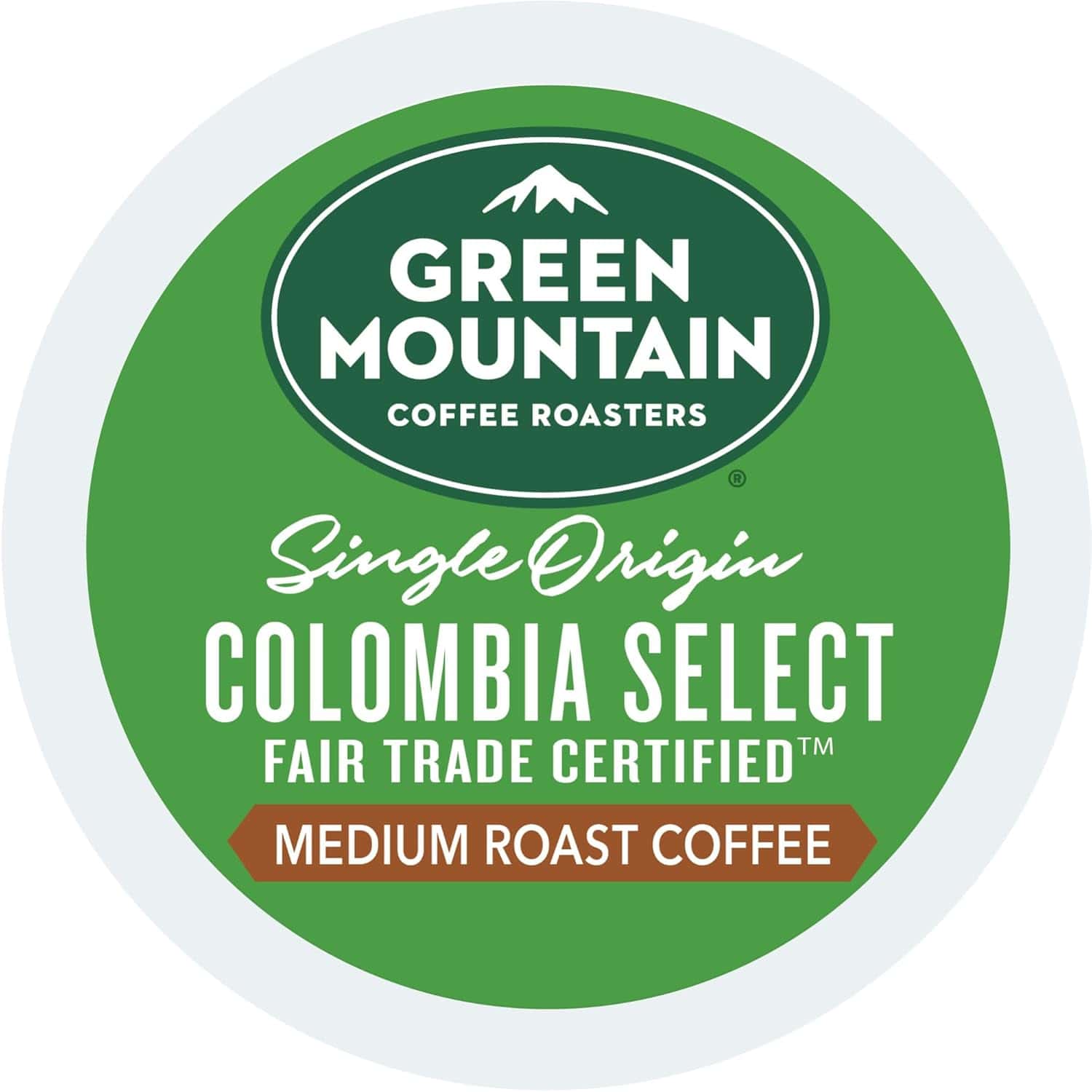 Green Mountain Coffee Roasters Colombia Select, Keurig Single Serve K-Cup Pods, Medium Roast Coffee, 60 Count, (6 Packs of 10)