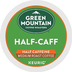 Green Mountain Coffee Roasters Half Caff Coffee, Keurig Single-Serve K-Cup pods, Medium Roast, 96 Count