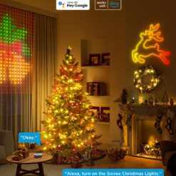 Govee Christmas Lights 66ft, Smart RGBIC Christmas String Lights App-Controlled