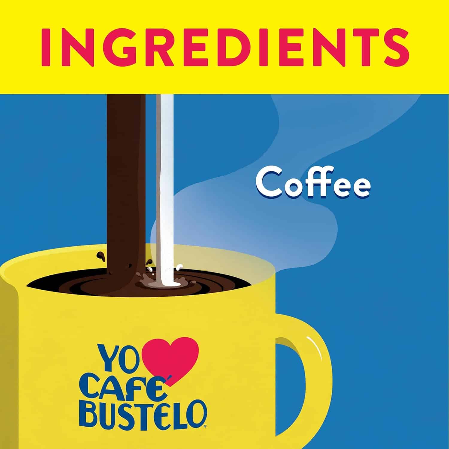 Café Bustelo Brazil Dark Roast Coffee, 72 Keurig K-Cup Pods
