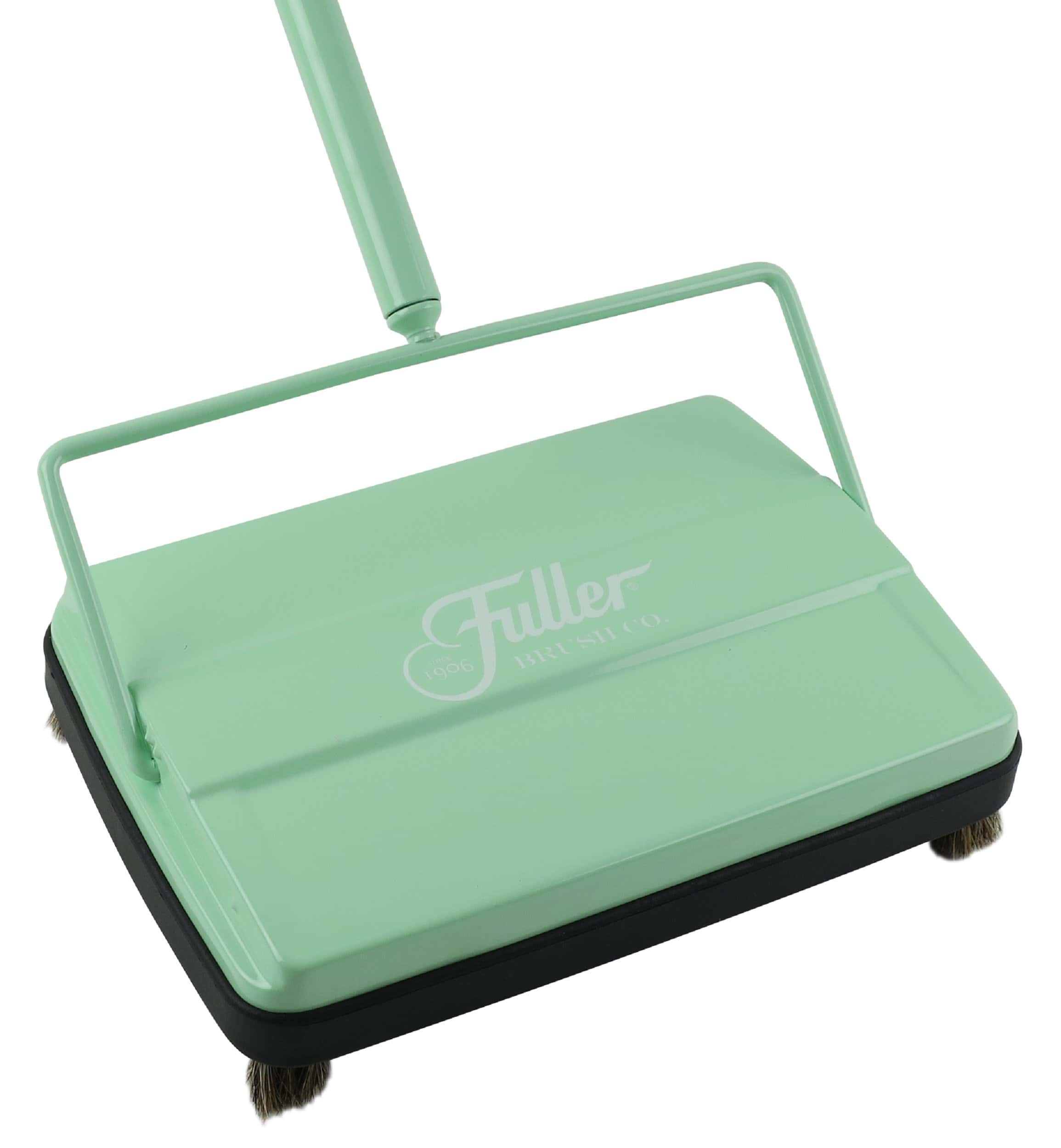 Fuller Brush 17029 Electrostatic Carpet & Floor Sweeper - 9" Cleaning Path - Lightweight - Ideal for Crumby Messes - Fresh Mint