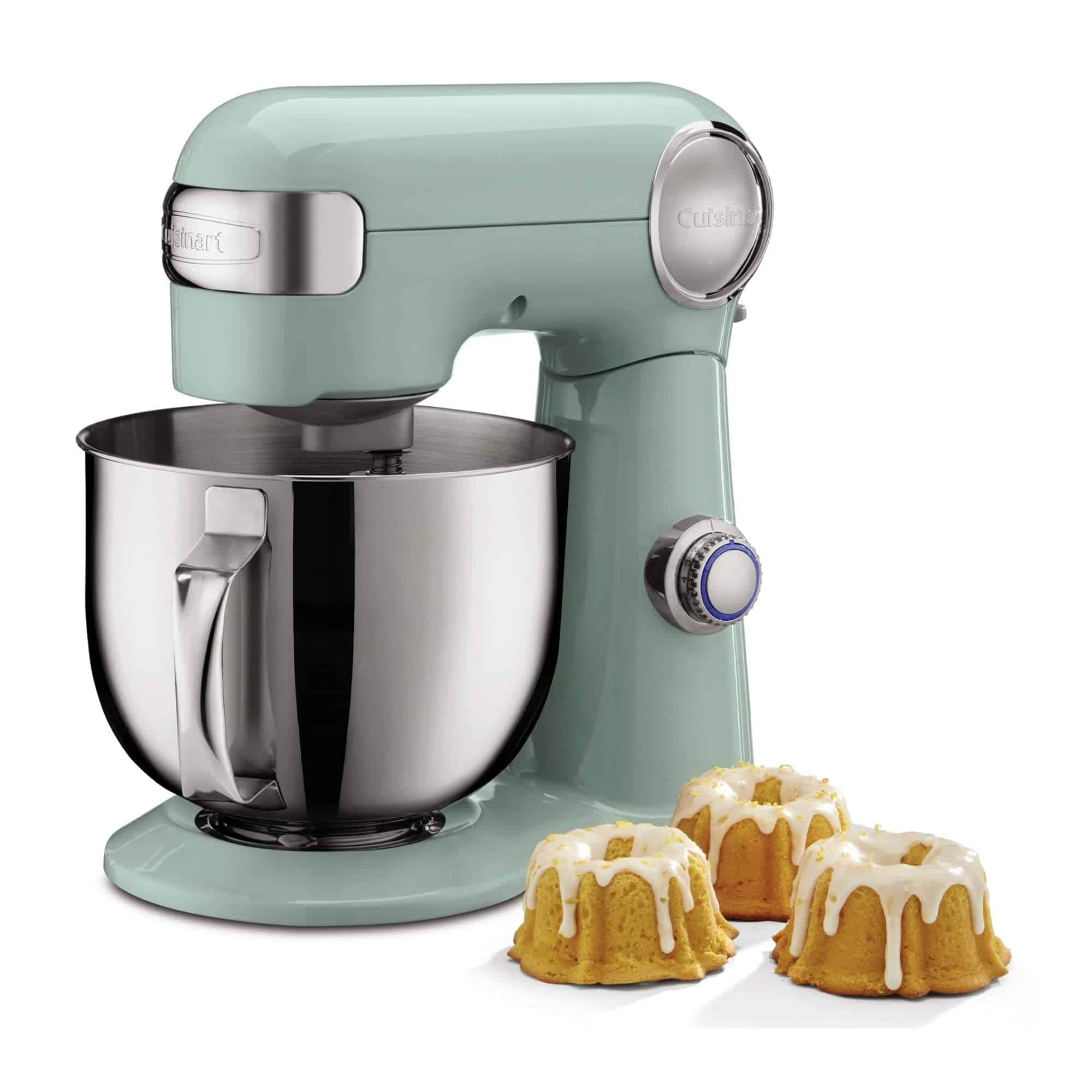 Cuisinart SM-50G Precision Master 5.5-Quart 12-Speed Stand Mixer, Agave Green, Manual