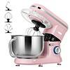 VIVOHOME Stand Mixer, 660W 10 Speed 6 Quart Tilt-Head Kitchen Electric Food Mixer, Pink