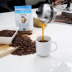 Tyler’s Acid Free Organic Ground Coffee - Arabica Full Flavor - Neutral pH - Caffeinated No Bitter Aftertaste 12 oz (Pack of 2)
