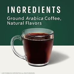 Starbucks K-Cup Coffee Pods—Caramel Flavored Coffee—100% Arabica—1 box (40 pods)