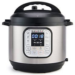 Instant Pot Duo 7-in-1 Mini Electric Pressure Cooker, Slow Rice Cooker, Stainless Steel, 3 Quart
