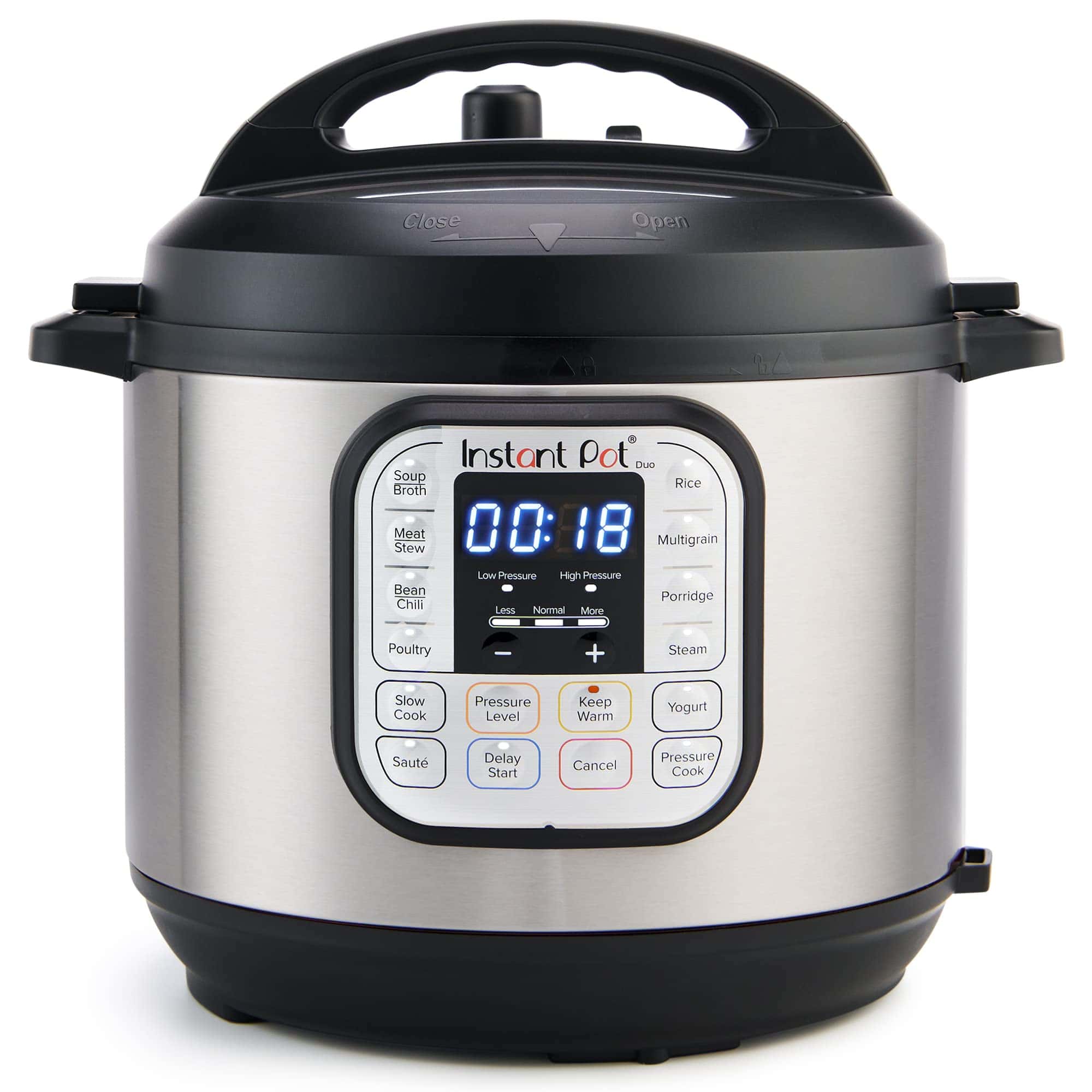 Instant Pot Duo 7-in-1 Mini Electric Pressure Cooker, Slow Rice Cooker, Stainless Steel, 3 Quart