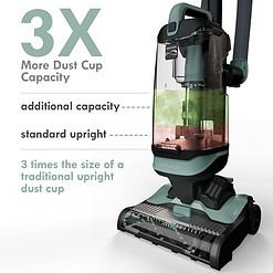 Kenmore DU1275 Bagless Upright Vacuum Lightweight Carpet Cleaner, Light Green