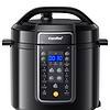 COMFEE’ 9-in-1 Electric Pressure Cooker,Rice Cooker, Slow Cooker, Sauté Steamer, 6 Quarts, Black