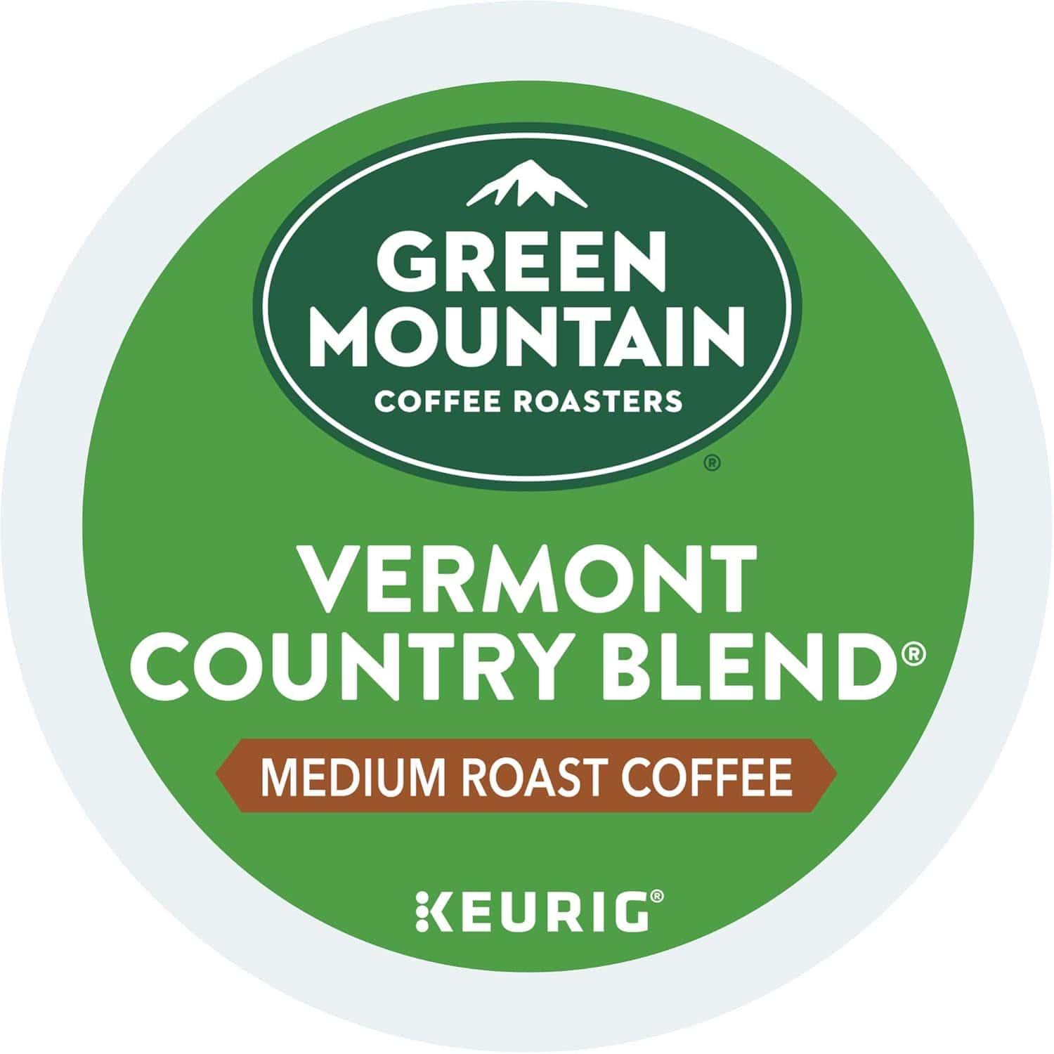Green Mountain Coffee Roasters Vermont Country Blend Keurig Single-Serve K-Cup Pods, Medium Roast Coffee, 96 Count (4 Packs of 24)