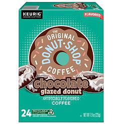 The Original Donut Shop Coffee Chocolate Glazed Donut Keurig Single-Serve K-Cup Pods, Medium Roast Coffee, 96 Count