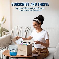 Live Conscious Beyond Brew Mushroom Superfood Coffee, 30 Servings Net Wt. 7 oz (0.4 lb/201g)