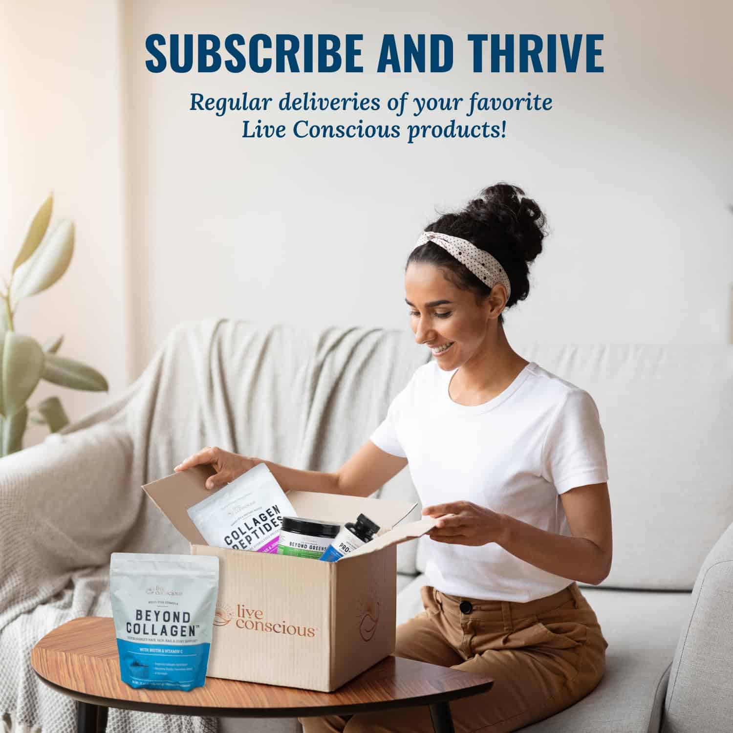 Live Conscious Beyond Brew Mushroom Superfood Coffee, 30 Servings Net Wt. 7 oz (0.4 lb/201g)