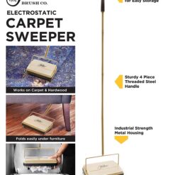 Fuller Brush Electrostatic Carpet & Floor Sweeper - 9