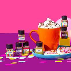 BomBombs, Hot Chocolate Mix Gift Set in Mini Bottles, Flavors Include Rocky Road, Pumpkin Pie, Sampler Set of 16