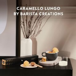 Nespresso Capsules Original Line, Caramello, Medium Roast Espresso Coffee, 50 Count Espresso Coffee Pods