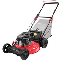 PowerSmart Gas Lawn Mower 21-Inch 144 cc OHV Engine 3-in-1 Push Mower with Bagging 2024 Version