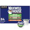 Maxwell House Decaf House Blend Medium Roast K-Cup Coffee Pods, 84 ct., Box