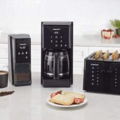 Cuisinart DCC-T20 14-Cup Programmable Coffeemaker Touchscreen, Black