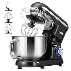 VIVOHOME Stand Mixer, 660W 10 Speed 6 Quart Tilt-Head Kitchen Electric Food Mixer, Black