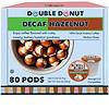 Double Donut Flavored Decaf Coffee, Decaf Hazelnut Coffee, Medium Roast, 80 Count (Pack of 1)