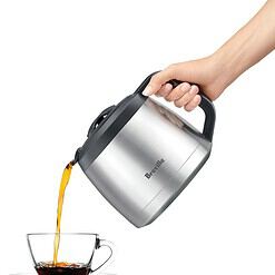Breville - the Grind Control 12-Cup Coffee Maker - Brushed Stainless Steel