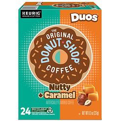 The Original Donut Shop Duos Nutty + Caramel Keurig Single-Serve K-Cup Pods, Medium Roast Coffee, 96 Count