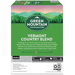 Green Mountain Coffee Roasters Vermont Country Blend Keurig Single-Serve K-Cup Pods, Medium Roast Coffee, 96 Count (4 Packs of 24)