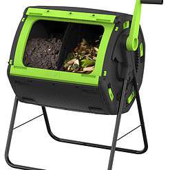 Maze 48 Gallon Outdoor Compost Bin Tumbler for Food Waste, Outdoor Compost Bin for Kitchen Garden
