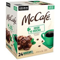 McCafe Irish Mocha, Keurig Single Serve K-Cup Pods, Flavored Coffee, 96 Count