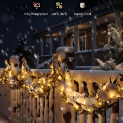 Govee Christmas Lights 66ft, Smart RGBIC Christmas String Lights App-Controlled