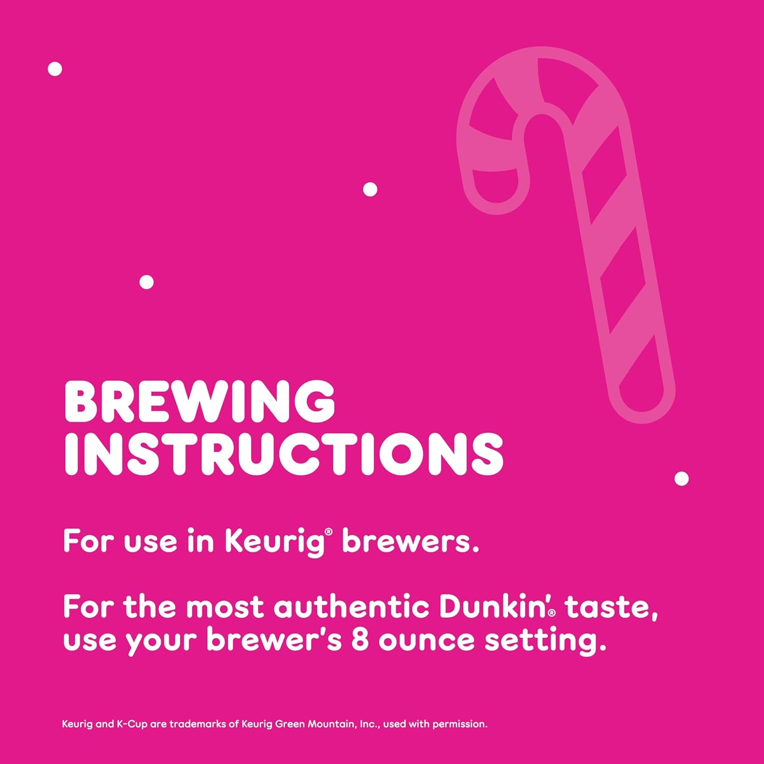Dunkin’ Polar Peppermint Flavored Coffee, 60 Keurig K-Cup Pods - Image 7