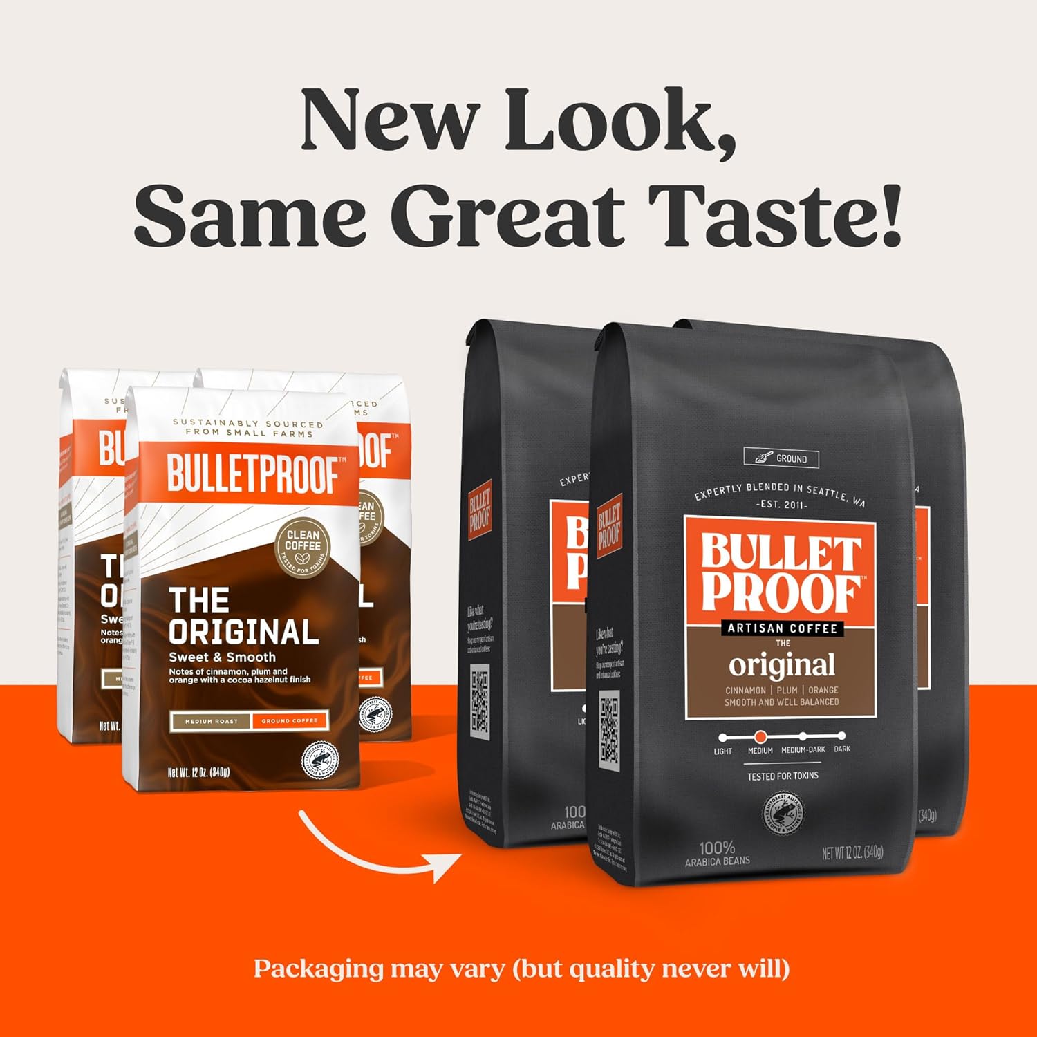 Bulletproof Original Medium Roast Ground Coffee, 12 Ounces (Pack of 3), 100% Arabica Coffee Sourced from Central and South America - Image 8