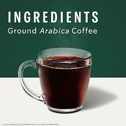 Starbucks K-Cup Coffee Pods, Medium Roast, Breakfast Blend for Keurig Brewers, 100% Arabica, 1 Box (40 Pods)